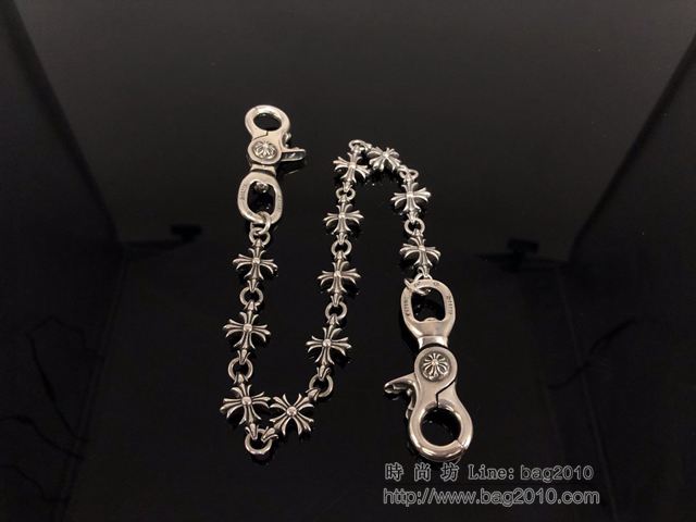 chrome hearts銀飾 克羅心褲鏈 克羅心裝飾品鏈 克羅心包鏈  gjc1891